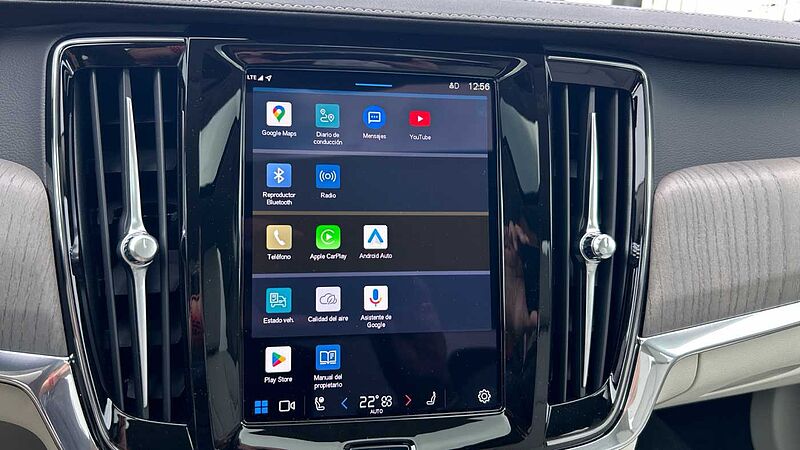 Volvo S90 S90 Recharge Ultimate, T8 AWD Híbrido enchufable, Eléctrico/Gasolina, Dark