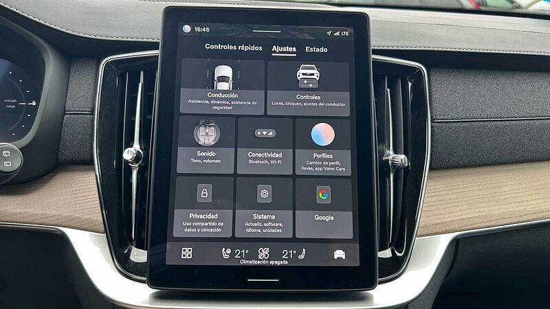 Volvo XC90 2.0 T8 PHEV PLUS DARK RECHARGE AWD AT 455 5P 7 Plazas