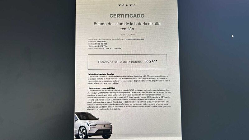 Volvo XC60 2.0 T6 RECHARGE PLUS DARK AUTO 4WD 350 5P